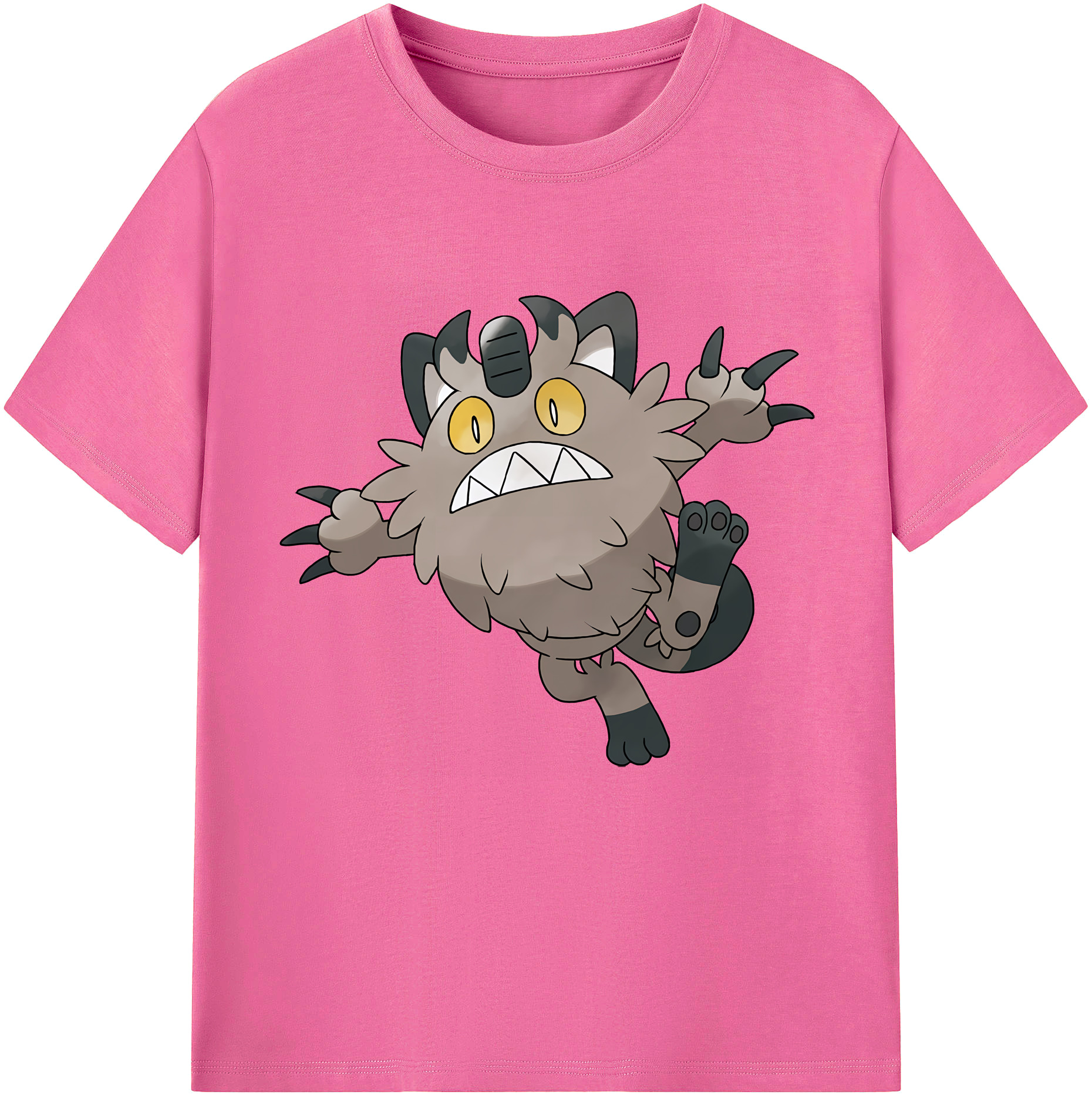 （画像用） ポケットモンスター Pokémon レディースカジュアルプリントTシャツ（綿100％）